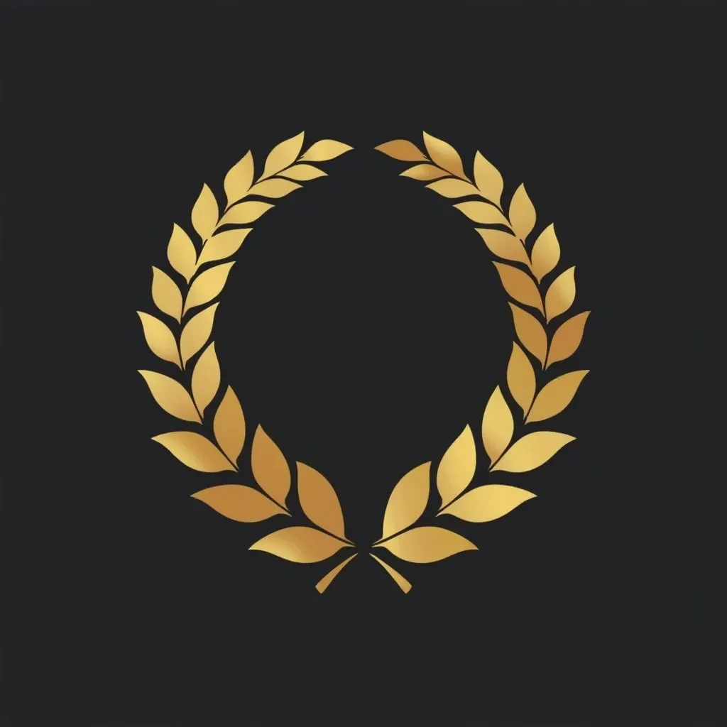 Icono de premio dorado